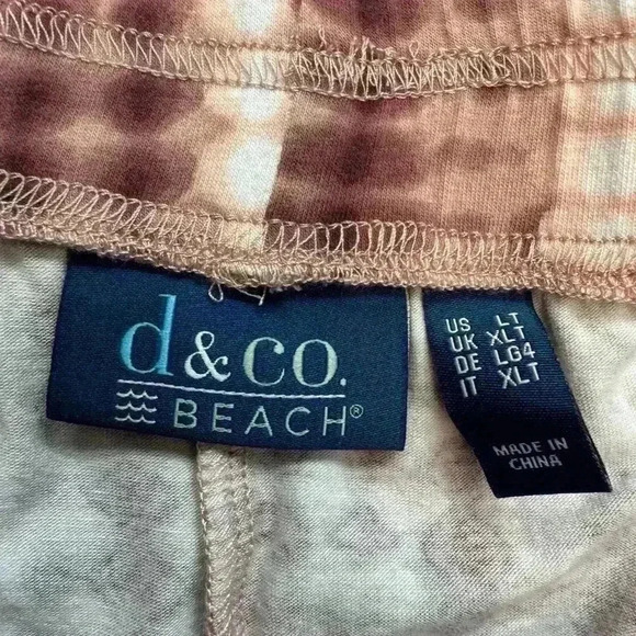Denim & Co. Tall Beach "Best Of" Printed Jersey Pants Women’s Large TALL SET - Picture 9 of 12